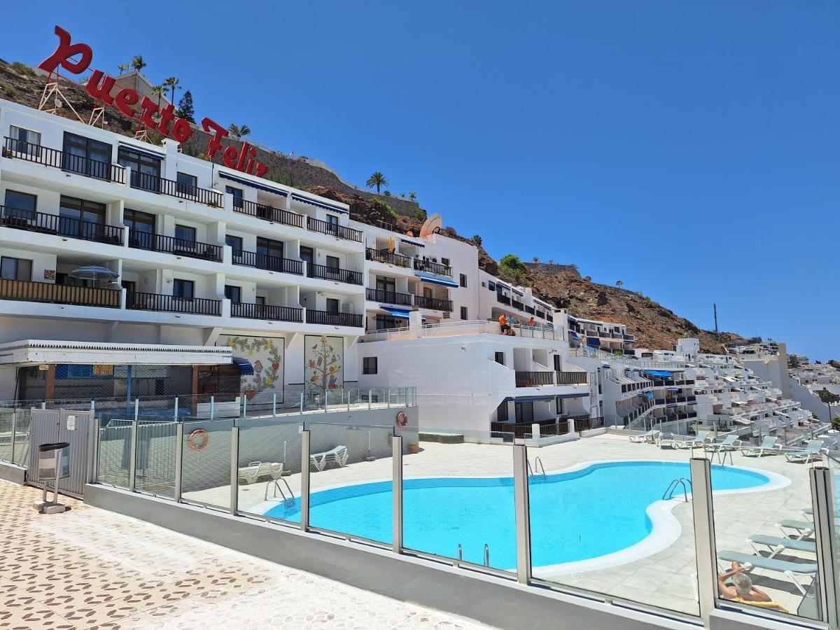 Solaris - Refurbished, Top Floor, Sea Views Puerto Rico  Exterior foto