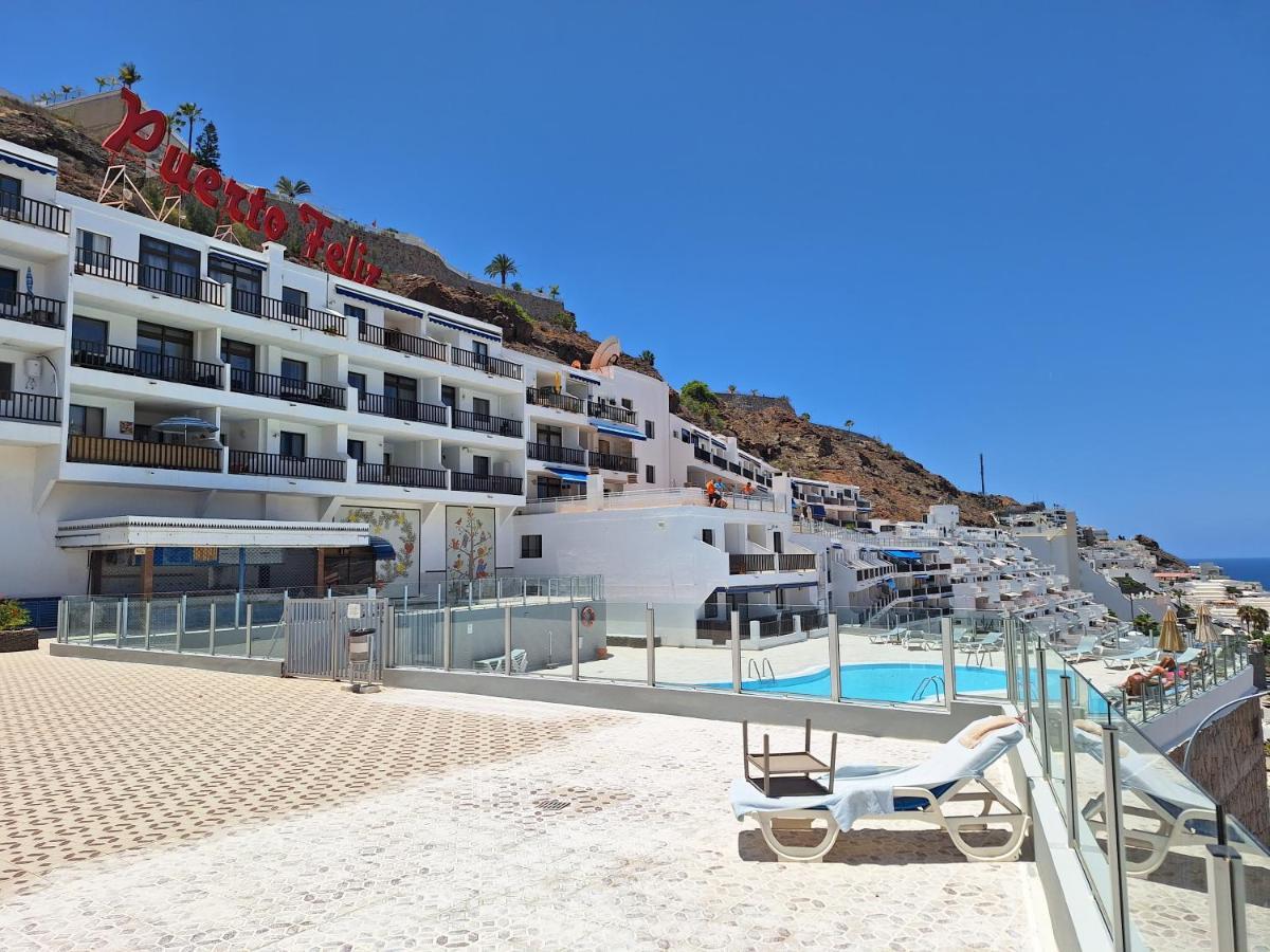 Solaris - Refurbished, Top Floor, Sea Views Puerto Rico  Exterior foto